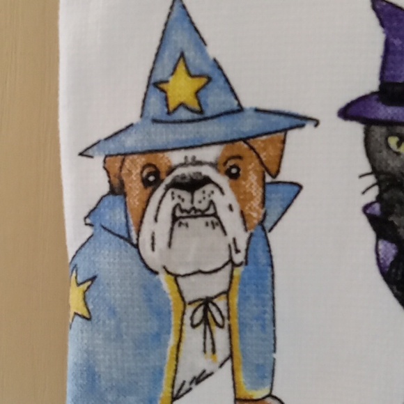 Rae Dunn Halloween Towel Set of 3 - Picture 3 of 6